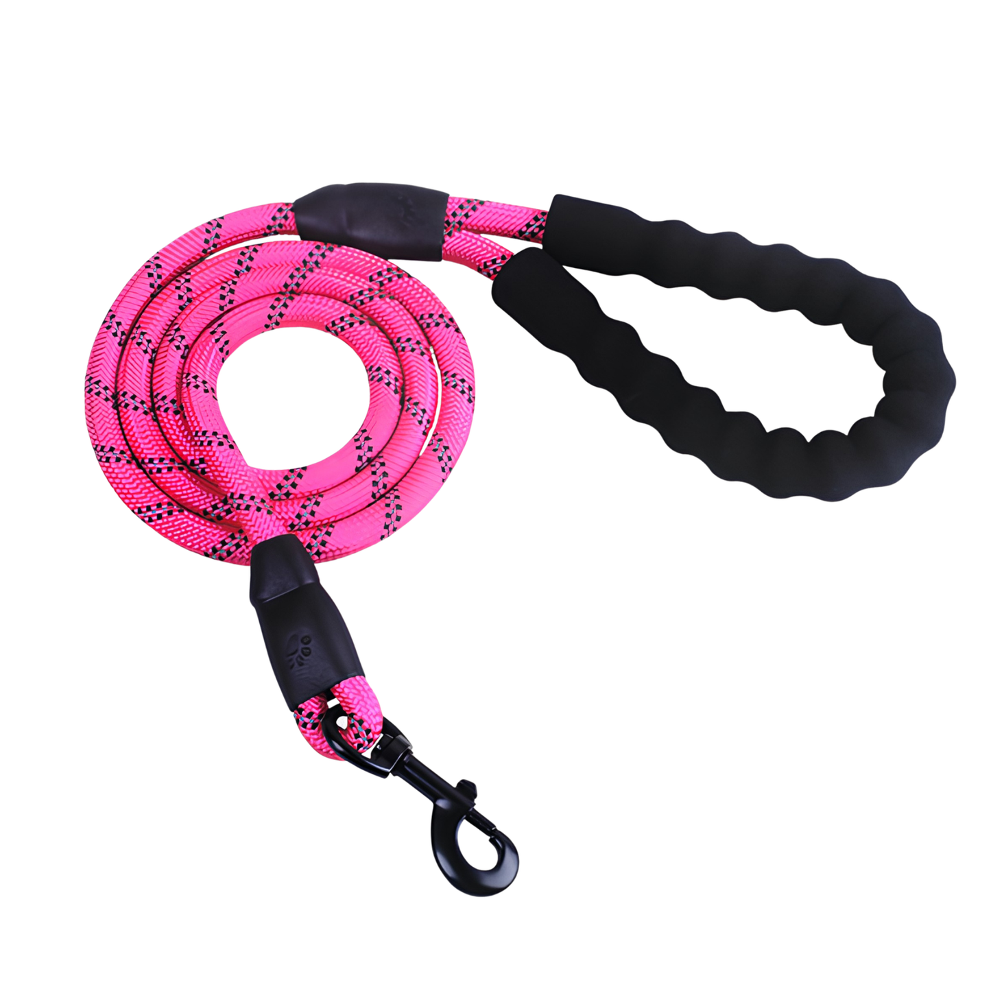 Reflective Heavy Duty Dog Leash – Comfortable Rope Lead for Small, Medium & Large Dogs