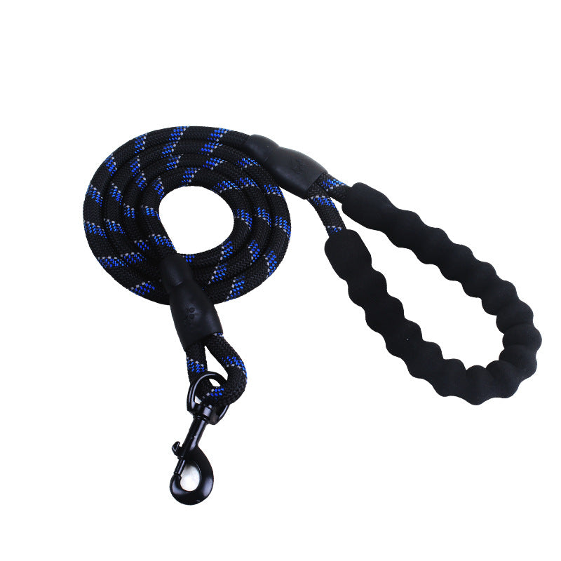 Reflective Heavy Duty Dog Leash – Comfortable Rope Lead for Small, Medium & Large Dogs