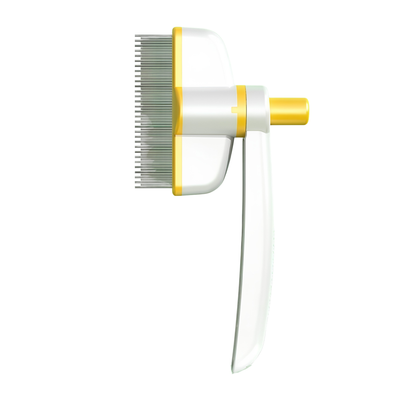 Self-Cleaning Pet Grooming Brush – Deshedding Comb for Cats & Dogs