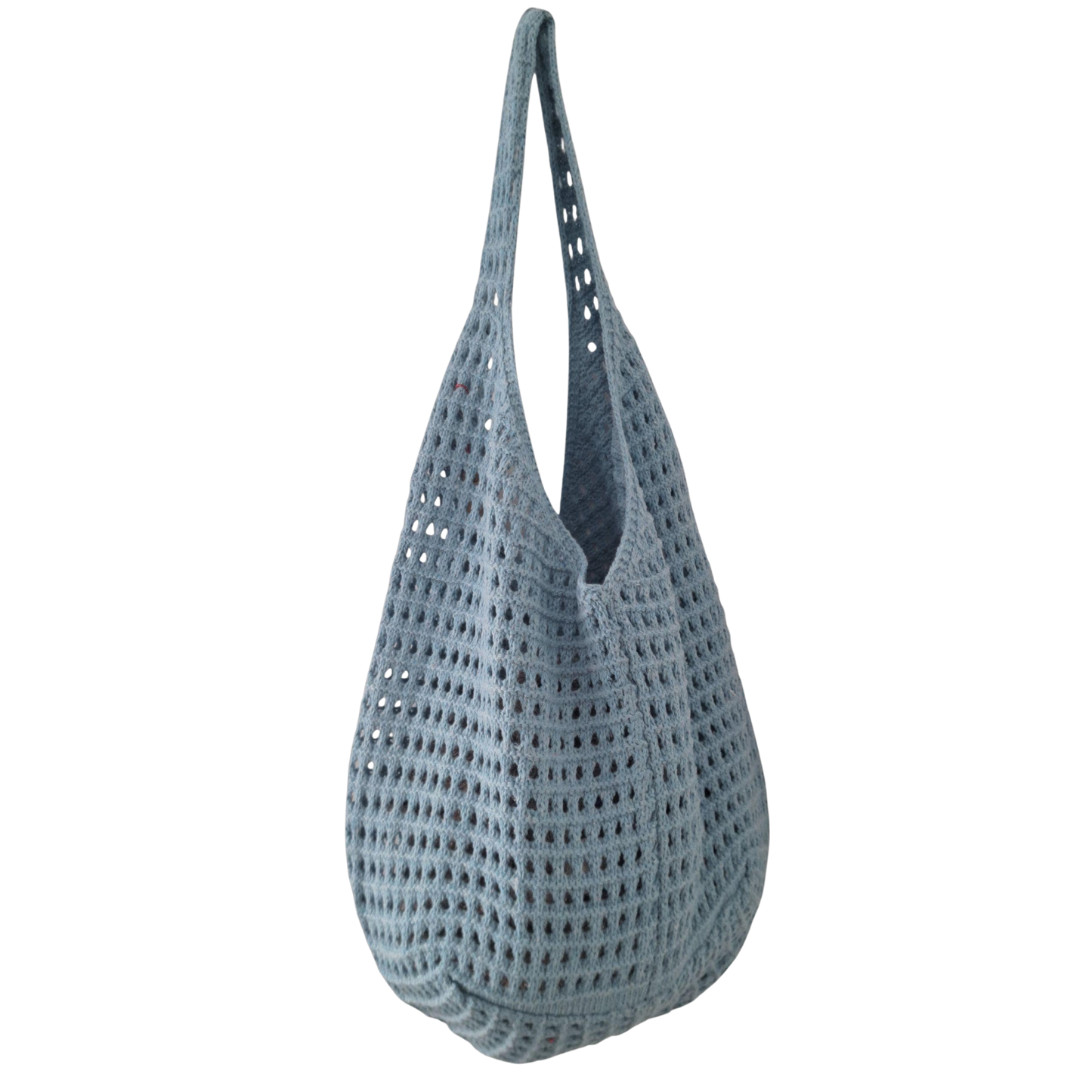 Bolso tote playero de crochet